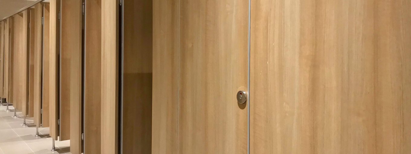 Bathroom Partitions Banner